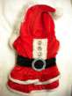 Vánoční kabátek se sukýnkou-Santa-obleček pro psy 