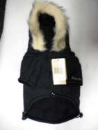 Luxusní bunda pro psy JC - černá 2