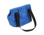 Taška na psa - kabelka Mini madonna s hřejivou podšívkou - modrá