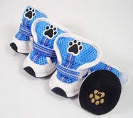 Sportovní boty pro psy modré vel. S